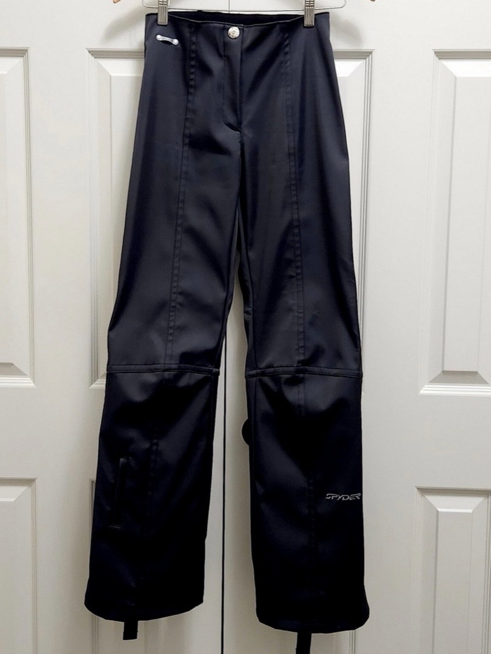 SPYDER Black Soft Shell High Waist Countess Bonded Stretch Ski Pants 8